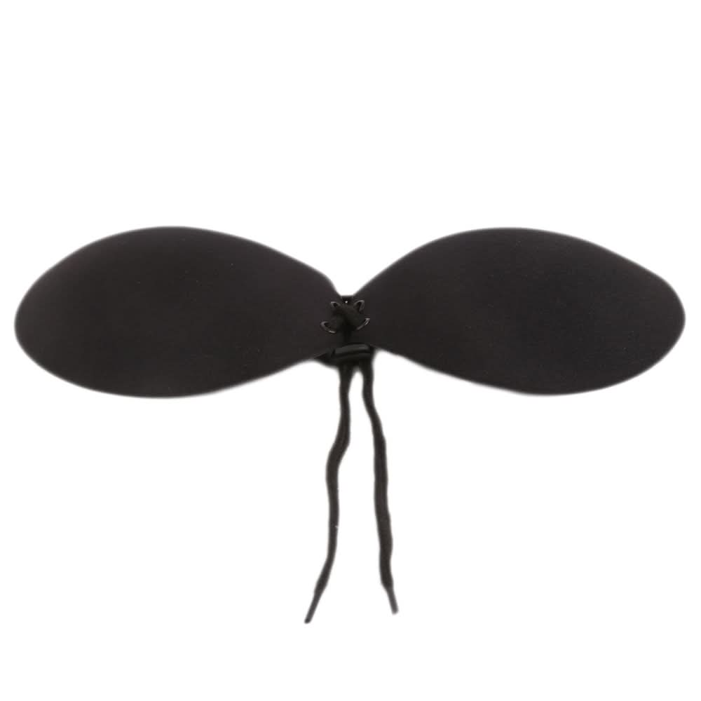 Silicone Lace Up Bra For Women - Black, Women, Bras, Chase Value, Chase Value