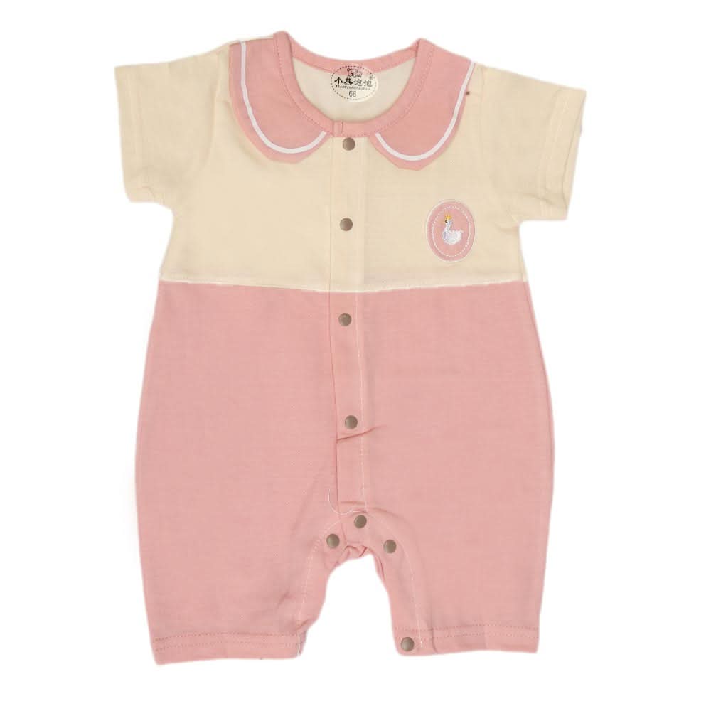 Newborn Unisex Romper - Pink, Kids, NB Girls Rompers, Chase Value, Chase Value