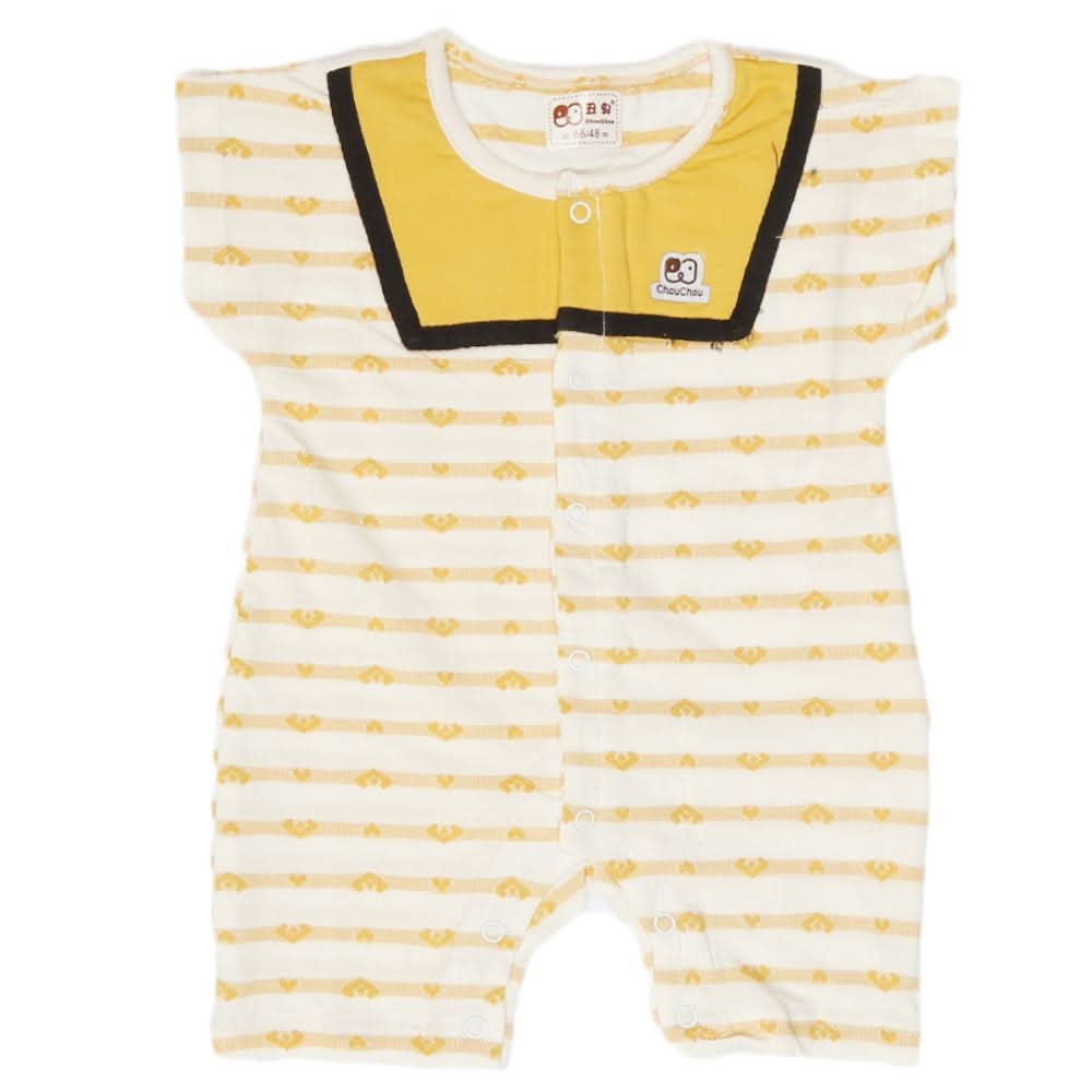 Newborn Unisex Romper - Yellow, Kids, NB Girls Rompers, Chase Value, Chase Value