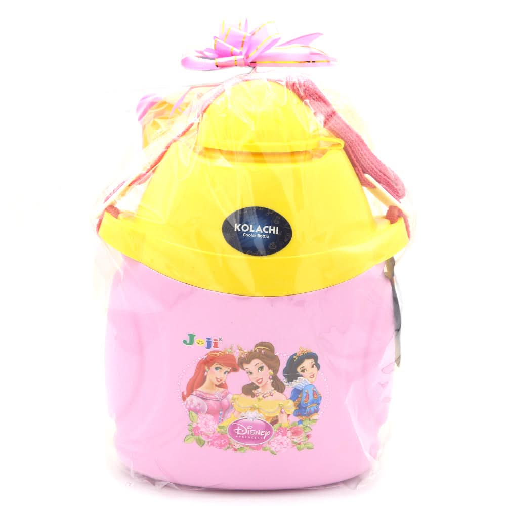 Water Bottle 600 ML with Lunch Box - Pink, Kids, Tiffin Boxes And Bottles, Chase Value, Chase Value