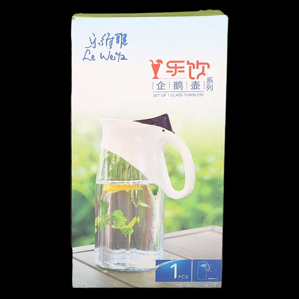 Glass Jug 800ml, Home & Lifestyle, Glassware & Drinkware, Chase Value, Chase Value