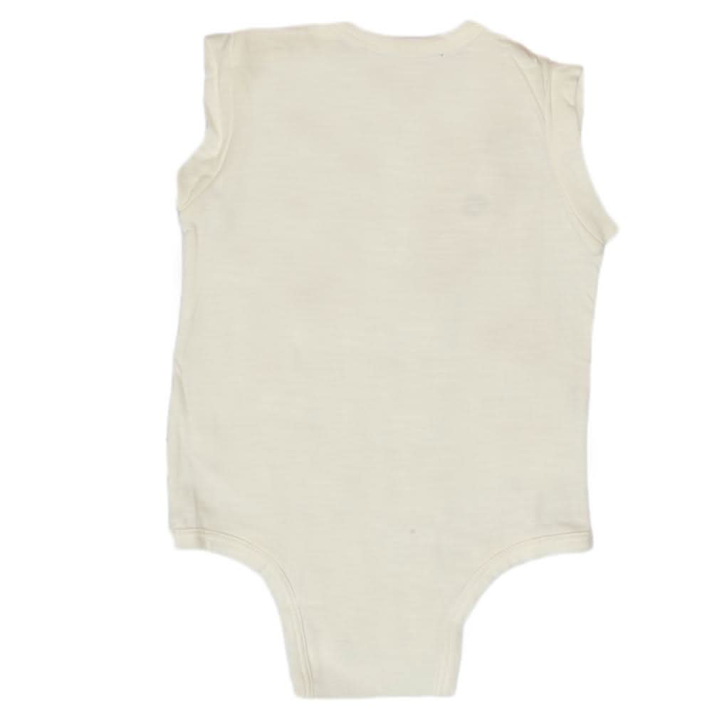 Newborn Unisex Romper - Off White, Kids, NB Girls Rompers, Chase Value, Chase Value