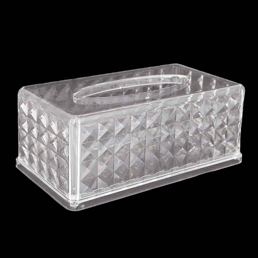 Acrylic  Tissue Box, Home & Lifestyle, Storage Boxes, Chase Value, Chase Value