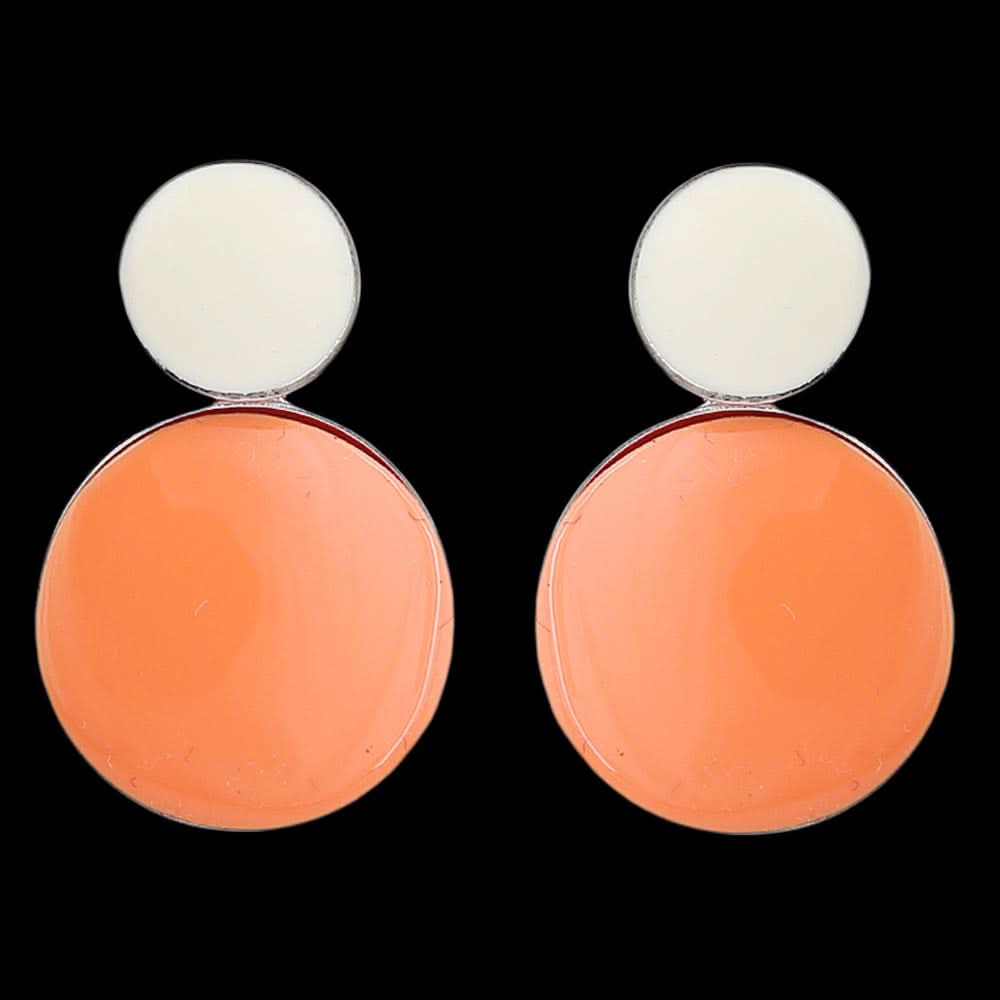 Women's Ear Tops - Orange, Women, Earrings & Tops, Chase Value, Chase Value
