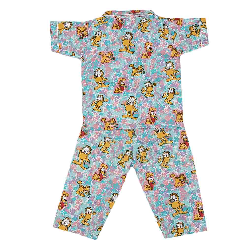 Boys Night Suit - Cyan, Kids, Boys Sets And Suits, Chase Value, Chase Value