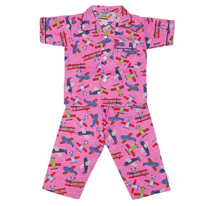Boys Night Suit - Pink, Kids, Boys Sets And Suits, Chase Value, Chase Value