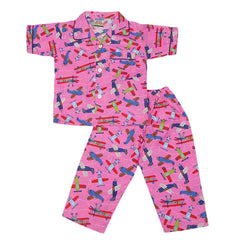 Boys Night Suit - Pink, Kids, Boys Sets And Suits, Chase Value, Chase Value
