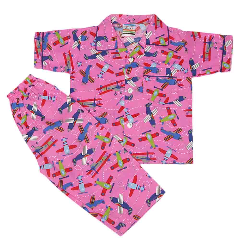 Boys Night Suit - Pink, Kids, Boys Sets And Suits, Chase Value, Chase Value