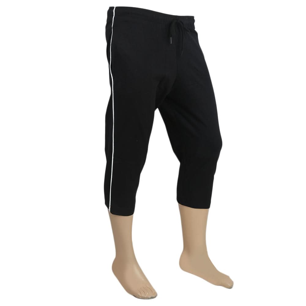 Men's 3QTR Short - Black, Men, Shorts, Chase Value, Chase Value