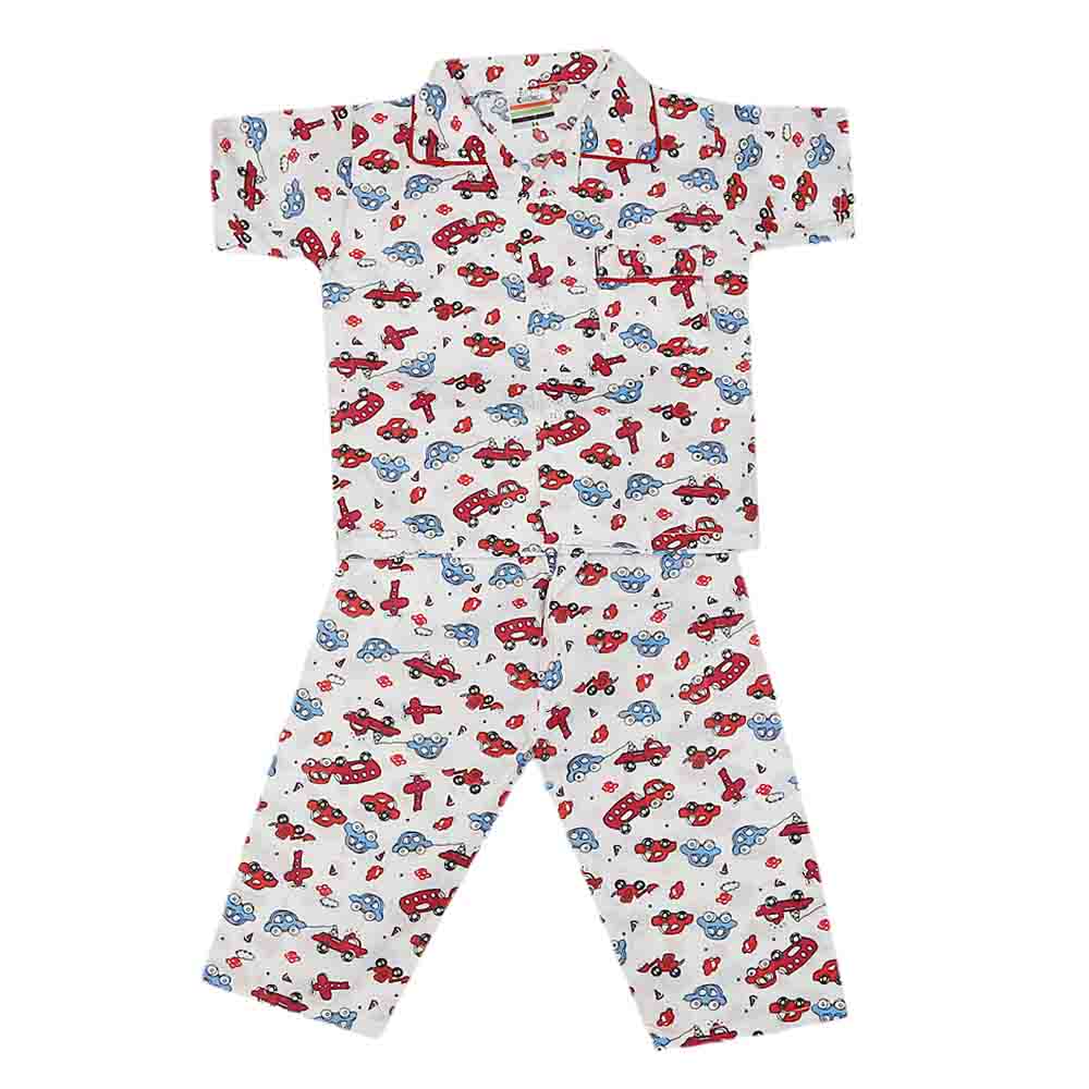 Boys Night Suit - White, Kids, Boys Sets And Suits, Chase Value, Chase Value