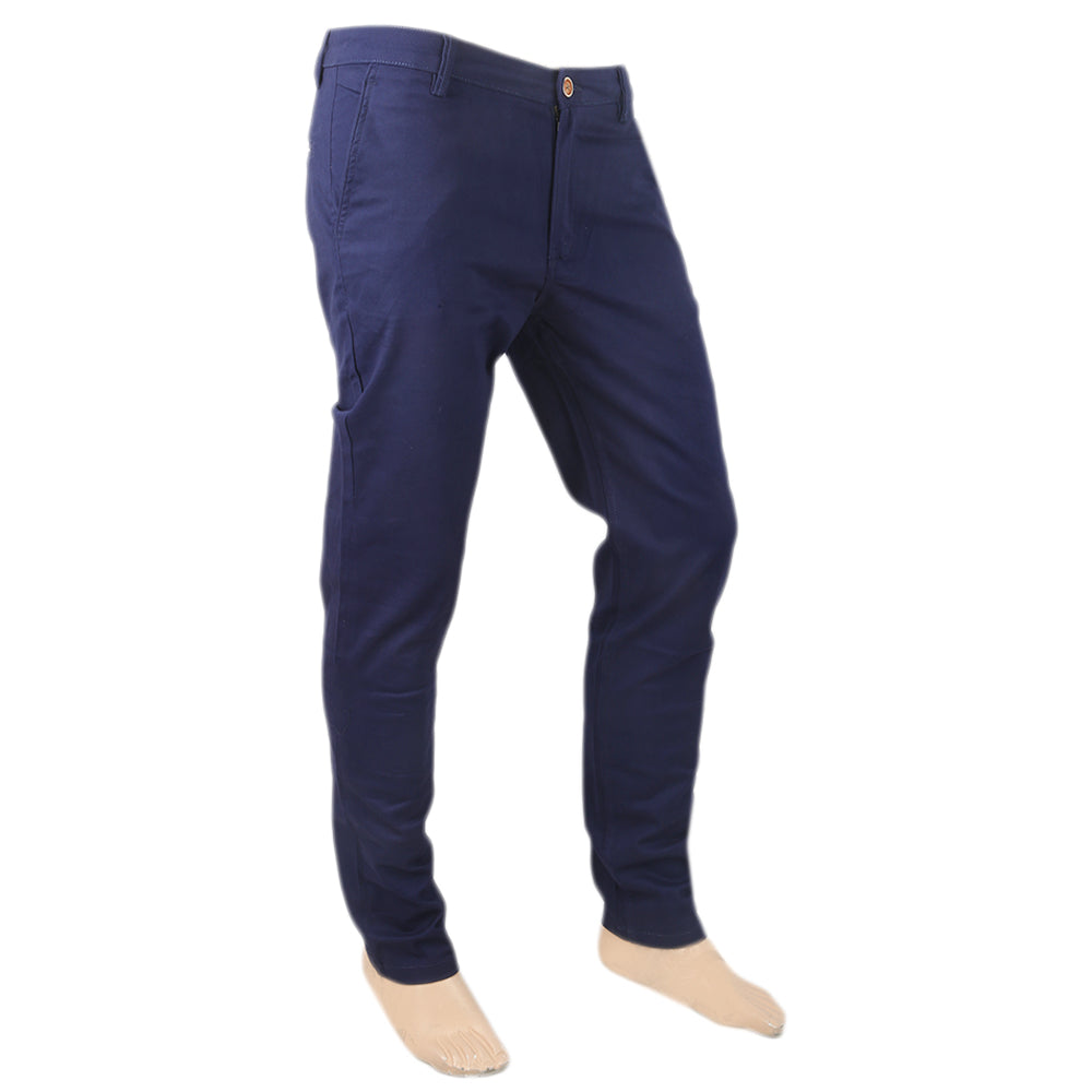 Men's Chino Pant - Navy Blue, Men, Casual Pants And Jeans, Chase Value, Chase Value