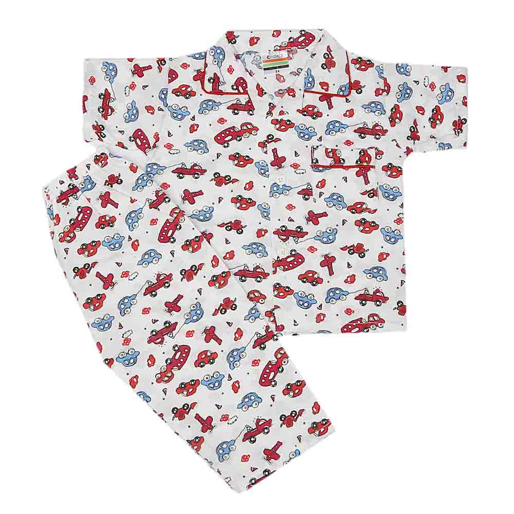 Boys Night Suit - White, Kids, Boys Sets And Suits, Chase Value, Chase Value