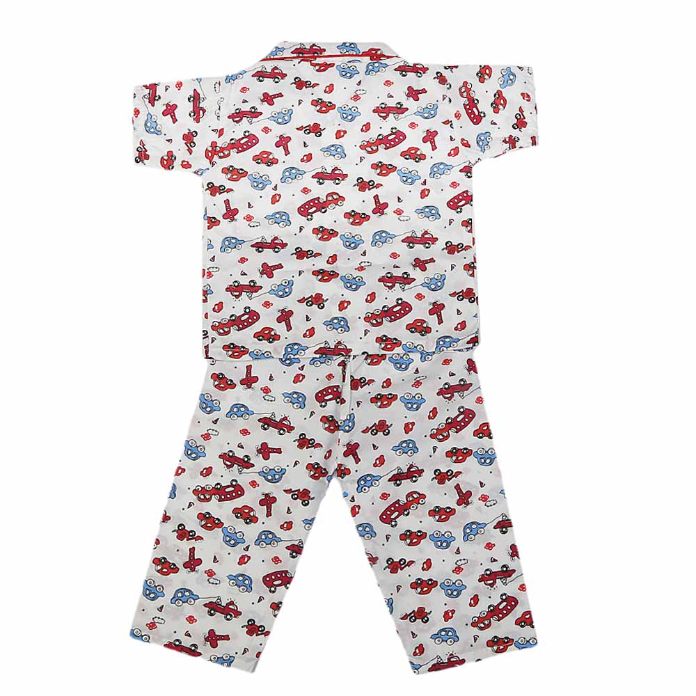 Boys Night Suit - White, Kids, Boys Sets And Suits, Chase Value, Chase Value