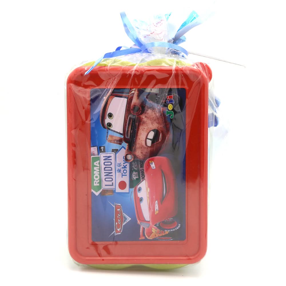 Water Bottle 600 ML with Lunch Box - Red, Kids, Tiffin Boxes And Bottles, Chase Value, Chase Value