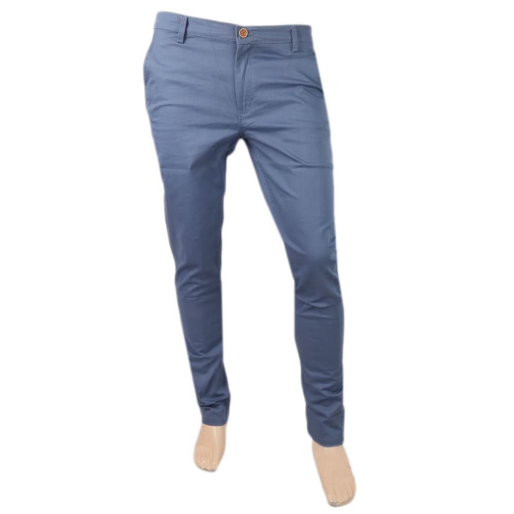 Men's Chino Pant - Blue, Men, Casual Pants And Jeans, Chase Value, Chase Value