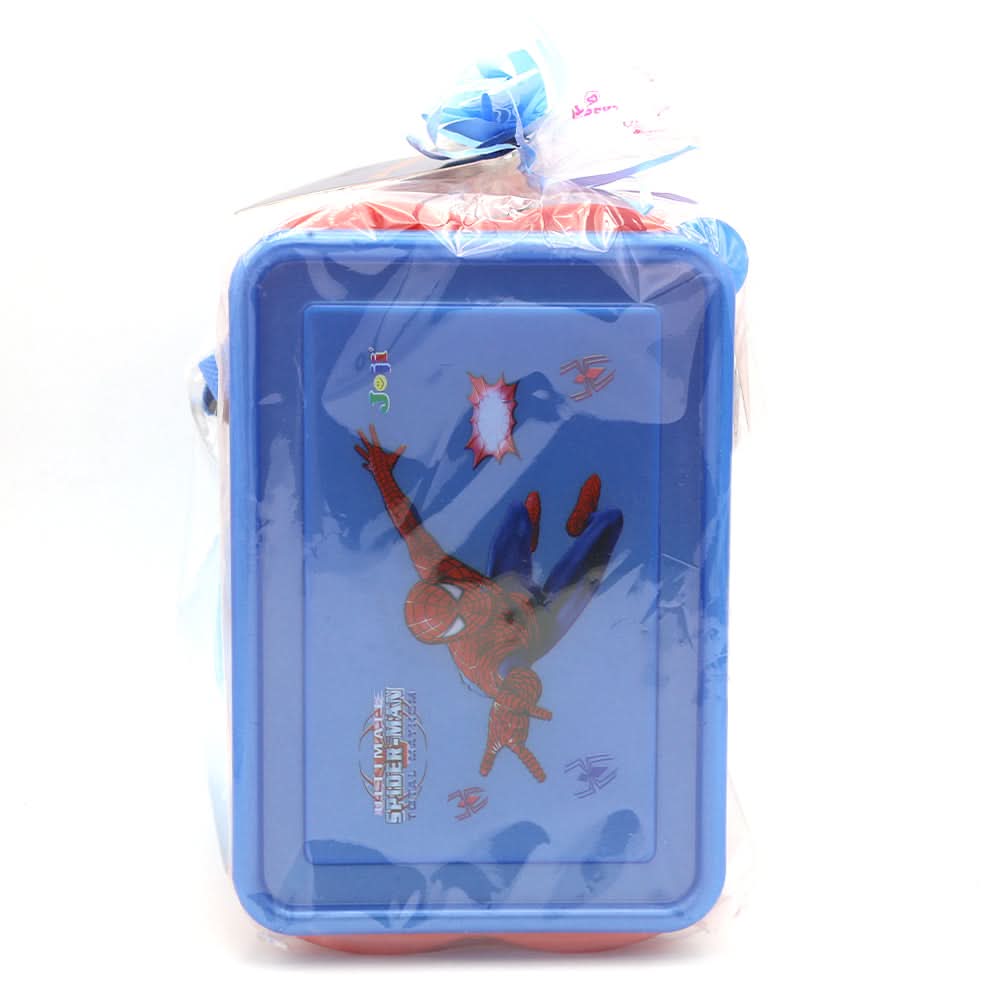 Water Bottle 600 ML with Lunch Box - Blue, Kids, Tiffin Boxes And Bottles, Chase Value, Chase Value