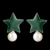 Women's Earring - Green, Women, Earrings & Tops, Chase Value, Chase Value