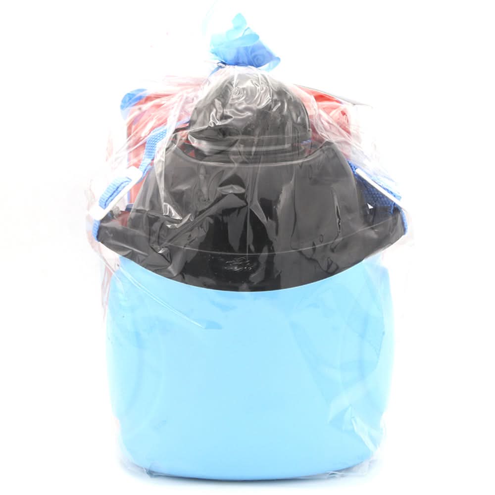 Water Bottle 600 ML with Lunch Box - Blue, Kids, Tiffin Boxes And Bottles, Chase Value, Chase Value