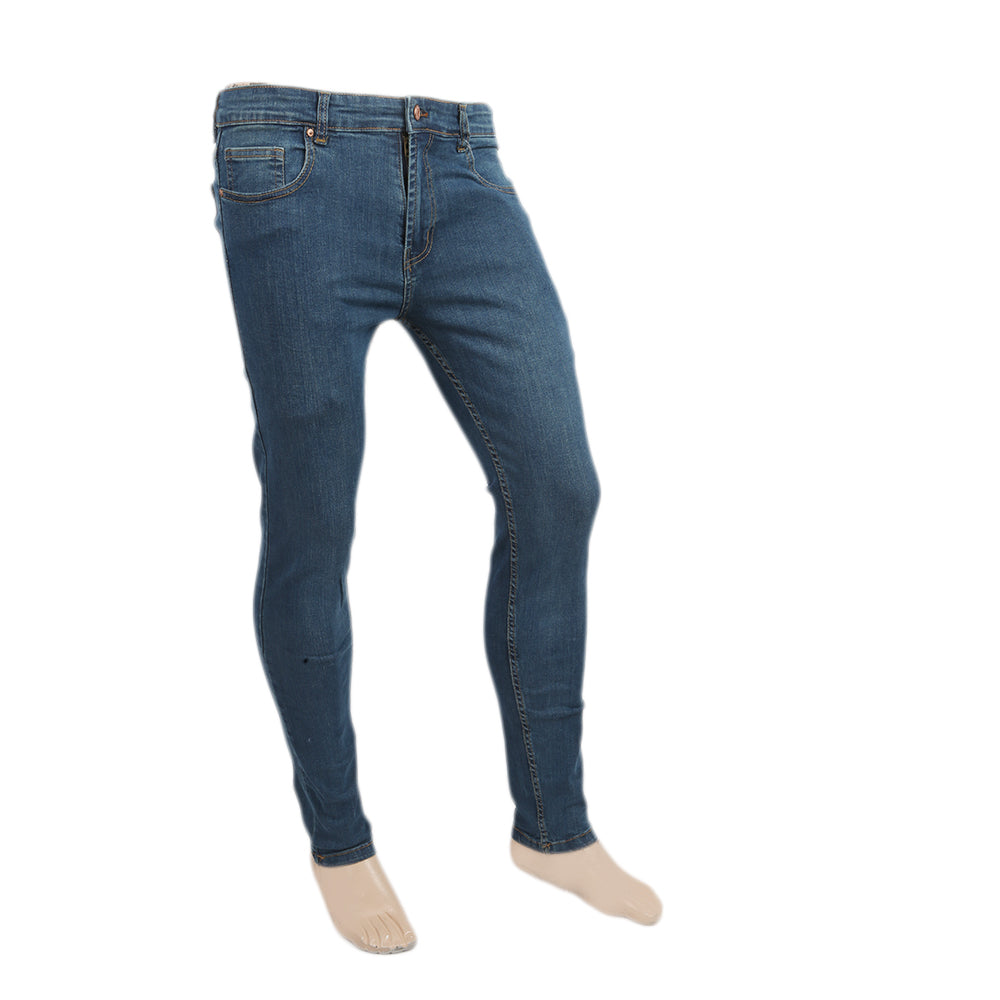 Men's Denim Pant - Blue, Men, Casual Pants And Jeans, Chase Value, Chase Value