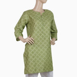 Women's Printed Kurti - Green - A, Women, Ready Kurtis, Chase Value, Chase Value