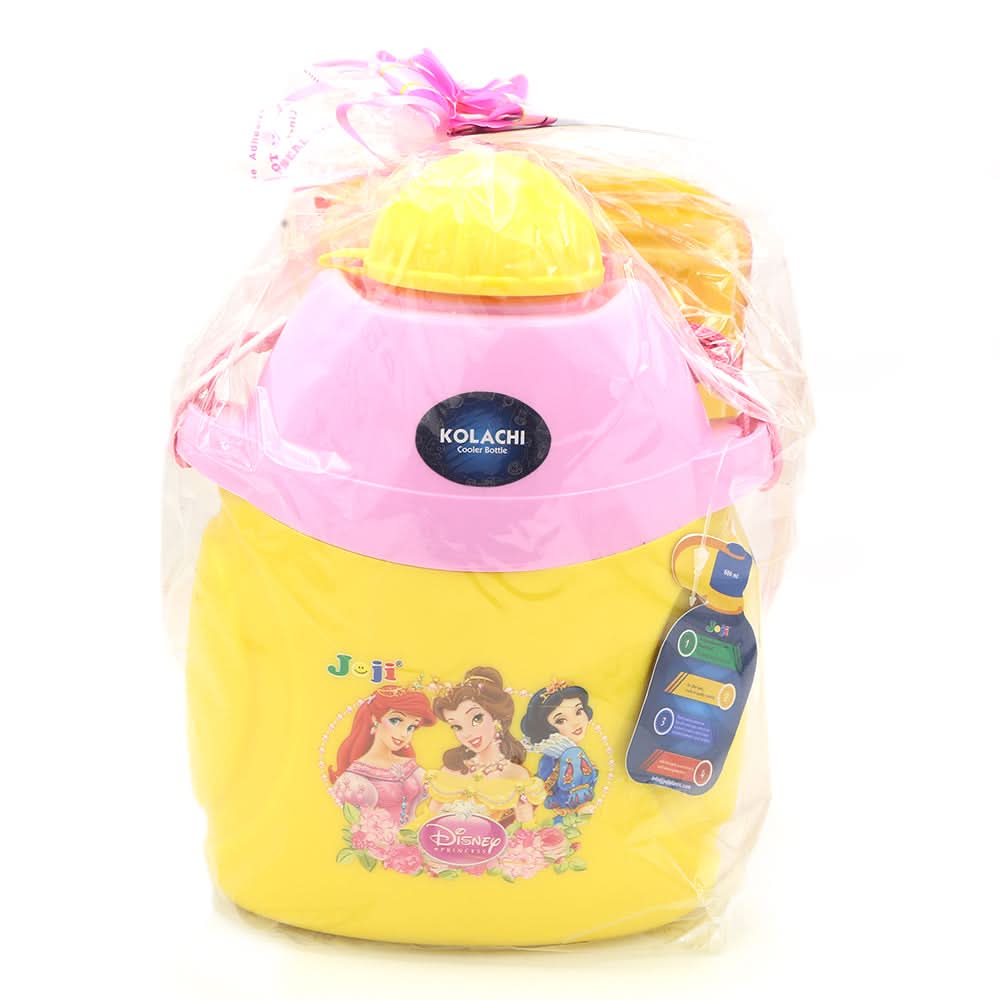 Water Bottle 600 ML with Lunch Box - Red, Kids, Tiffin Boxes And Bottles, Chase Value, Chase Value