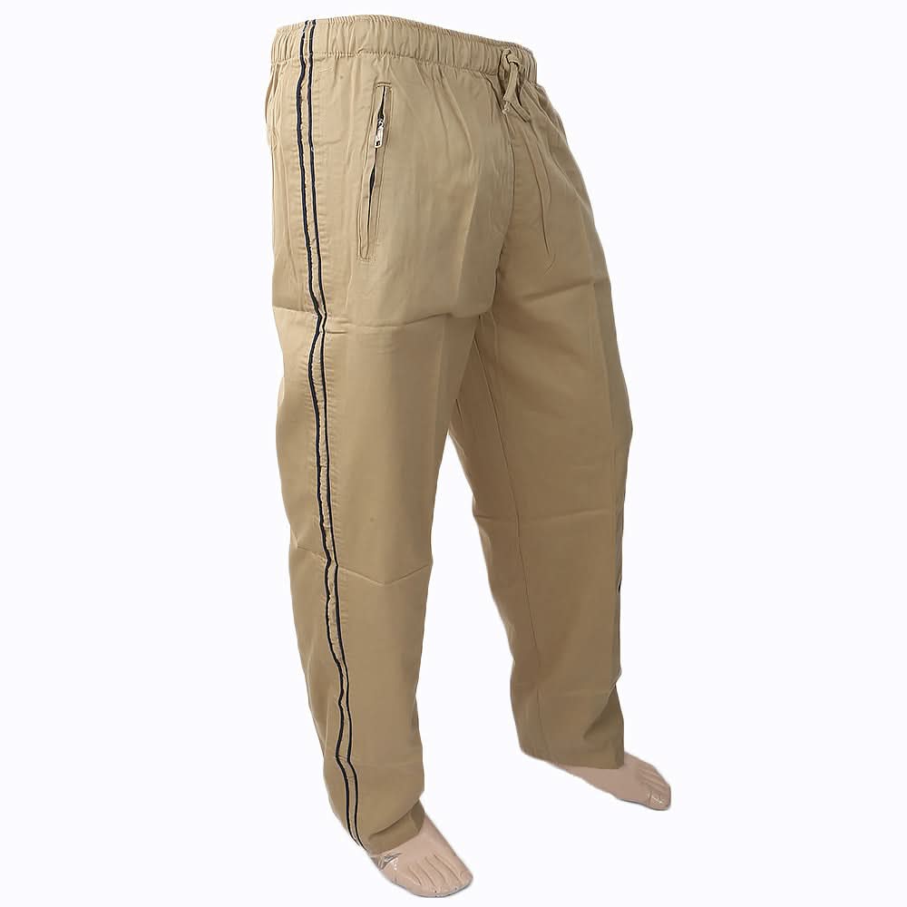 Men's Cotton Trouser - Beige, Men, Lowers And Sweatpants, Chase Value, Chase Value