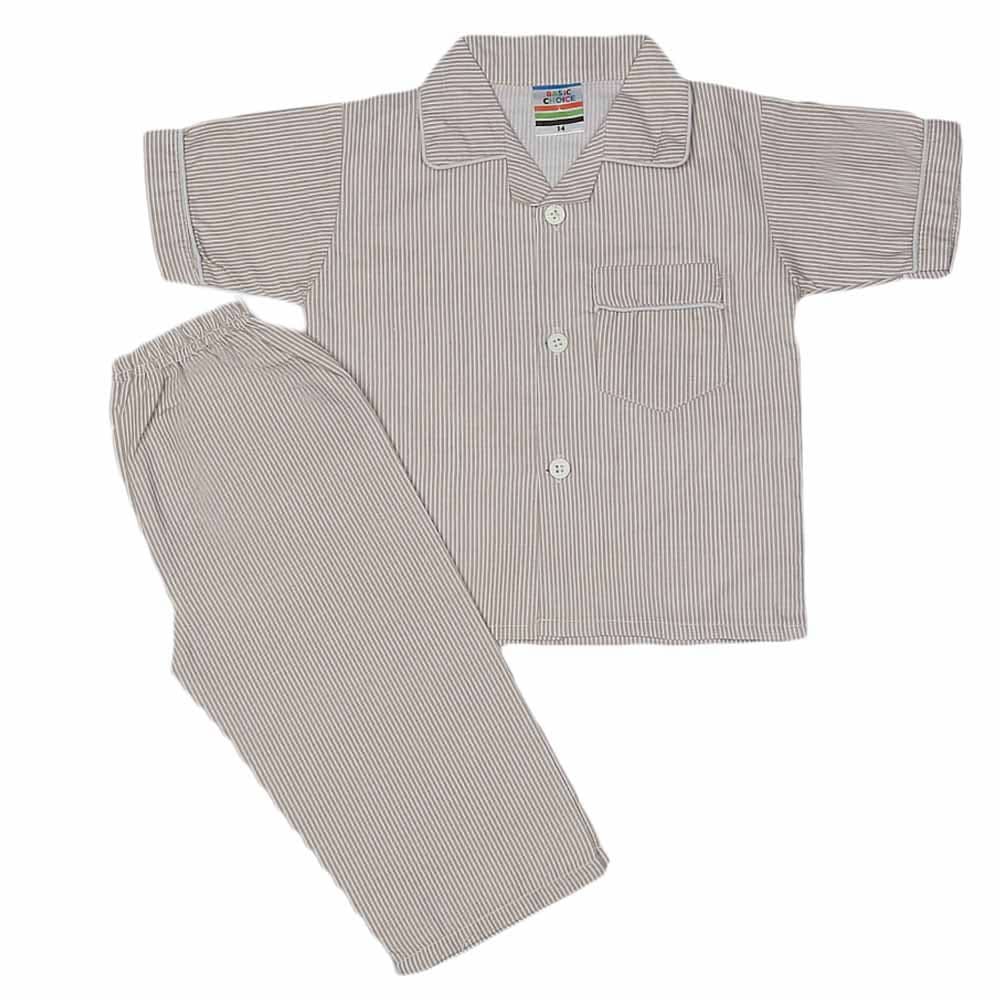 Boys Night Suit - Beige, Kids, Boys Sets And Suits, Chase Value, Chase Value