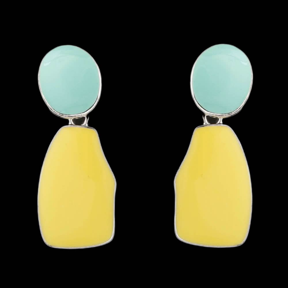 Women's Ear Tops - Yellow, Women, Earrings & Tops, Chase Value, Chase Value