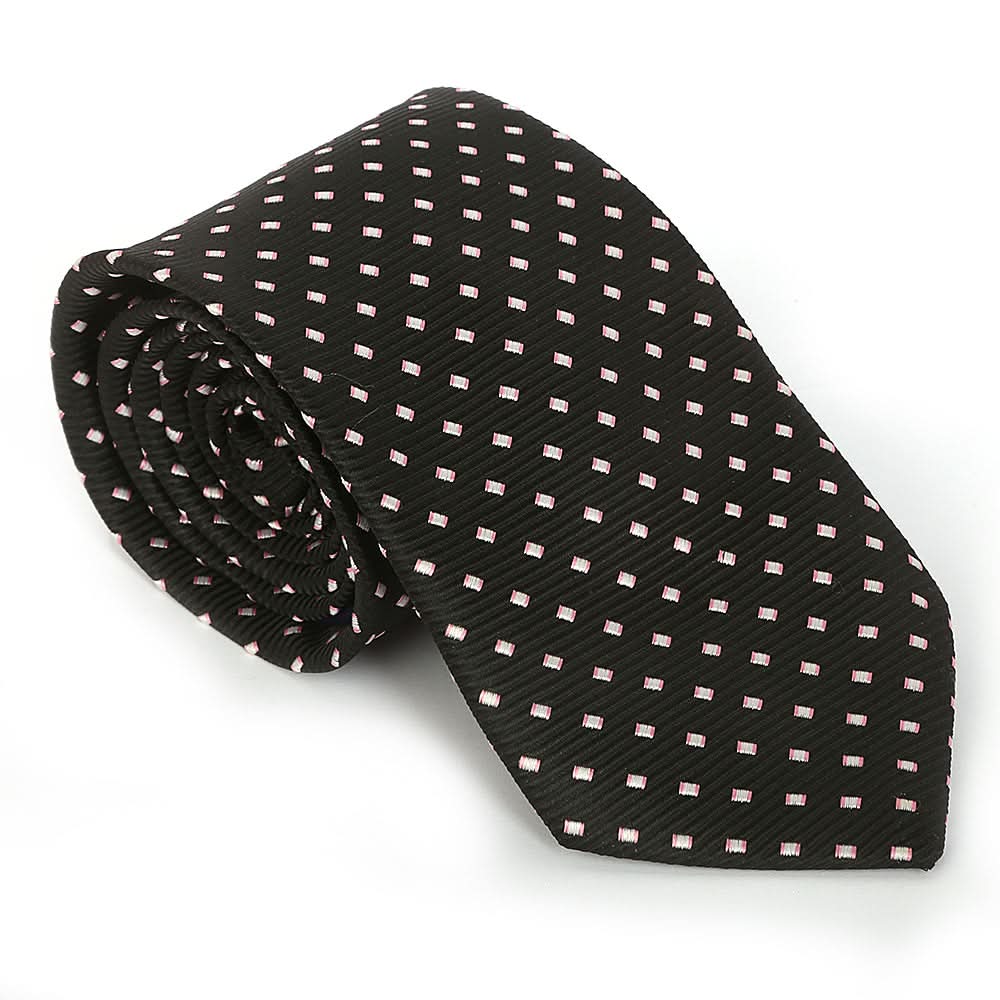 Men's Tie - Black & Purple, Men, Mens Tie, Chase Value, Chase Value