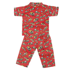Boys Night Suit - Red, Kids, Boys Sets And Suits, Chase Value, Chase Value