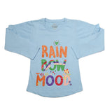 Girls Full Sleeves Jersey T-Shirt - Blue, Kids, Girls T-Shirts, Chase Value, Chase Value