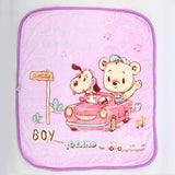 Newborn Embossed Blanket Cot - Purple, Kids, Blankets, Chase Value, Chase Value