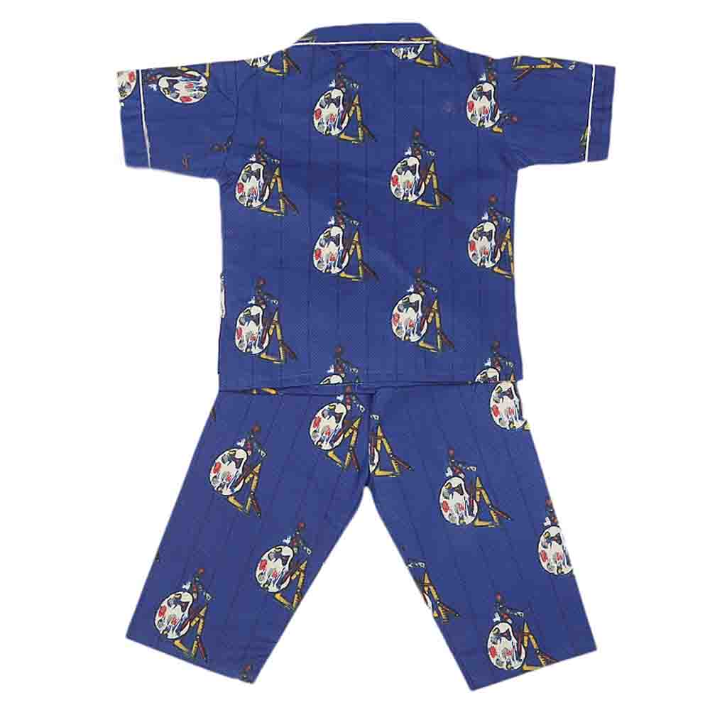 Boys Night Suit - Royal Blue, Kids, Boys Sets And Suits, Chase Value, Chase Value
