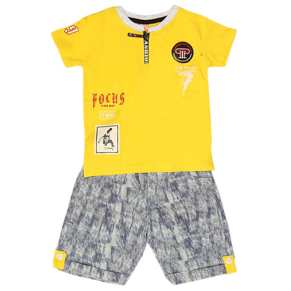 Boys Suit MLXL - Yellow, Kids, Boys Sets And Suits, Chase Value, Chase Value