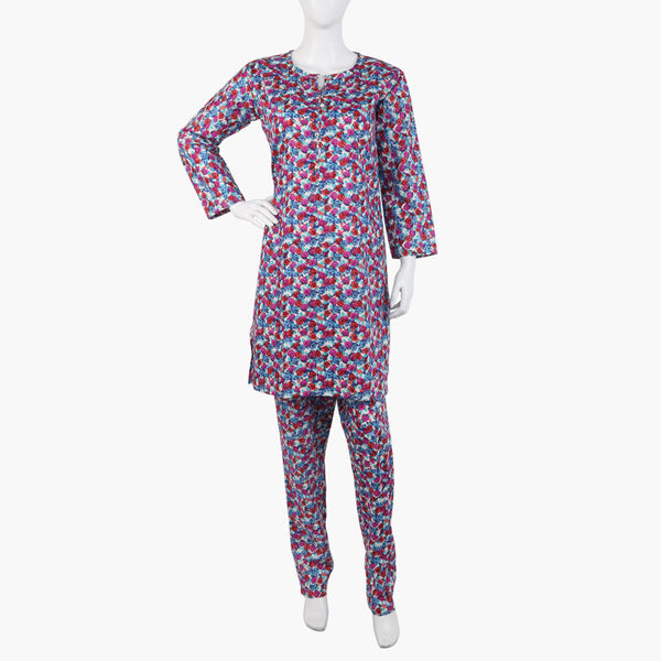 Women's Printed 2Pcs Suit - Multi, Women Shalwar Suits, Chase Value, Chase Value