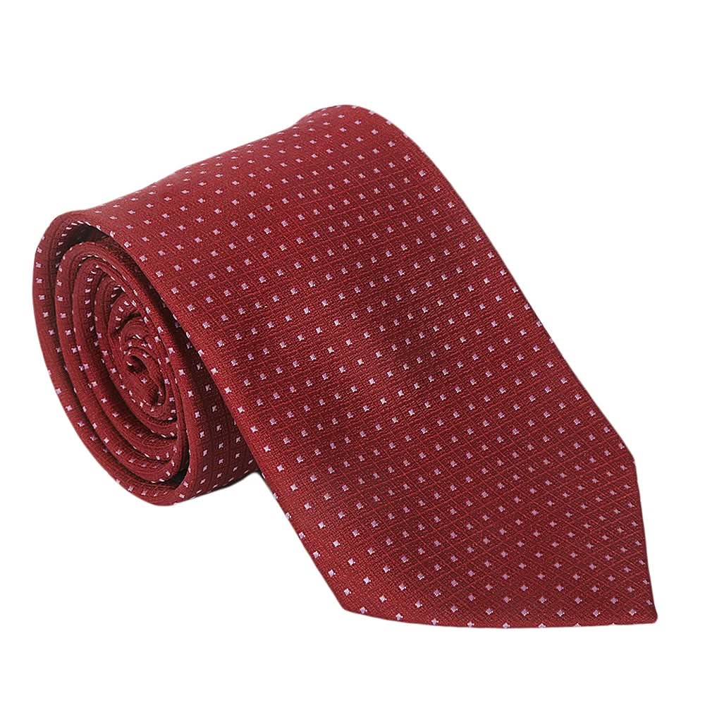Men's Tie - Maroon, Men, Mens Tie, Chase Value, Chase Value