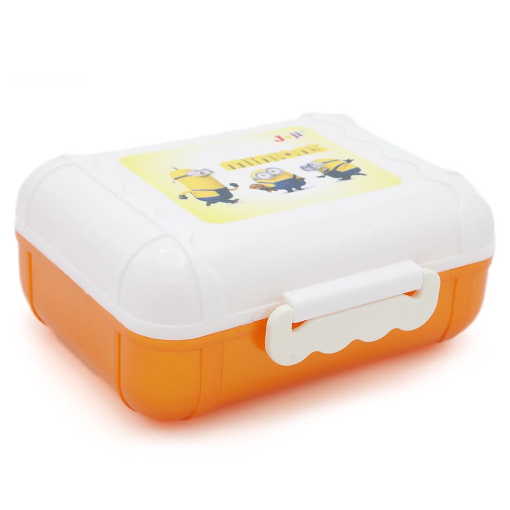 Lunch Box JZ-676 - Orange, Kids, Tiffin Boxes And Bottles, Chase Value, Chase Value