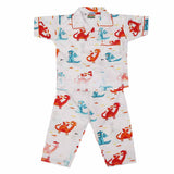 Boys Night Suit - White, Kids, Boys Sets And Suits, Chase Value, Chase Value