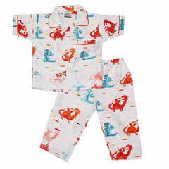Boys Night Suit - White, Kids, Boys Sets And Suits, Chase Value, Chase Value