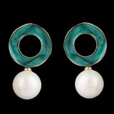 Women's Ear Tops - Green, Women, Earrings & Tops, Chase Value, Chase Value