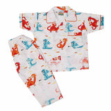 Boys Night Suit - White, Kids, Boys Sets And Suits, Chase Value, Chase Value