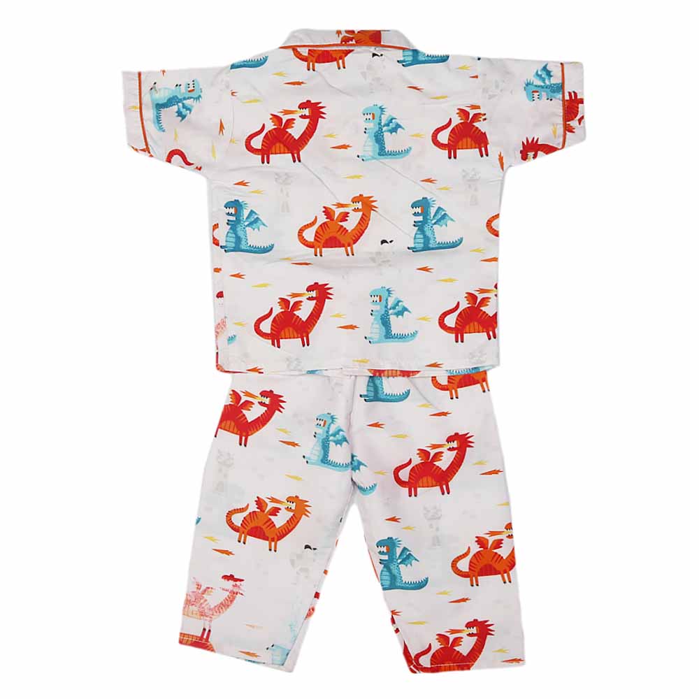 Boys Night Suit - White, Kids, Boys Sets And Suits, Chase Value, Chase Value