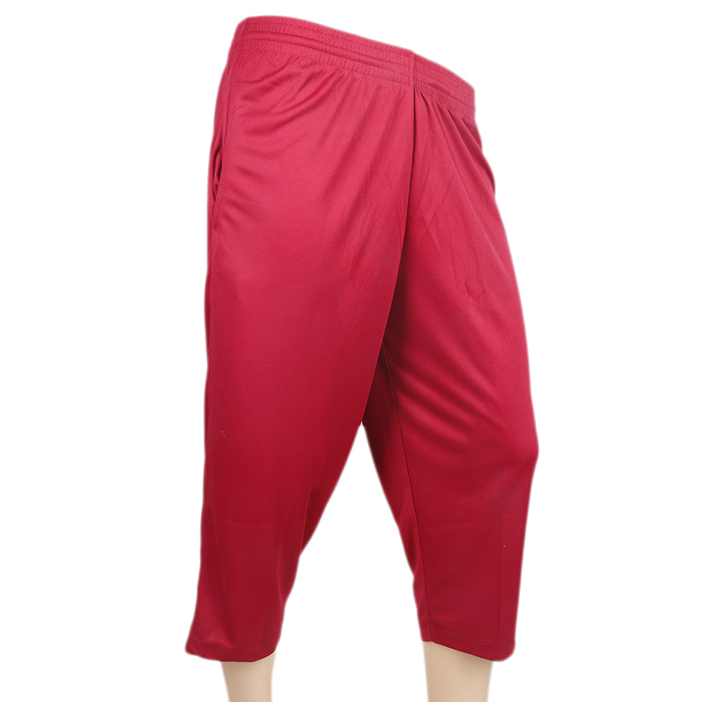 Men's 3 Qtr Short - Maroon, Men, Shorts, Chase Value, Chase Value