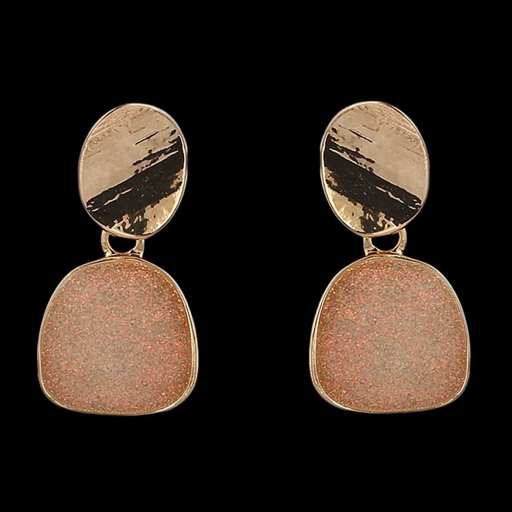 Women's Ear Tops -  Peach, Women, Earrings & Tops, Chase Value, Chase Value