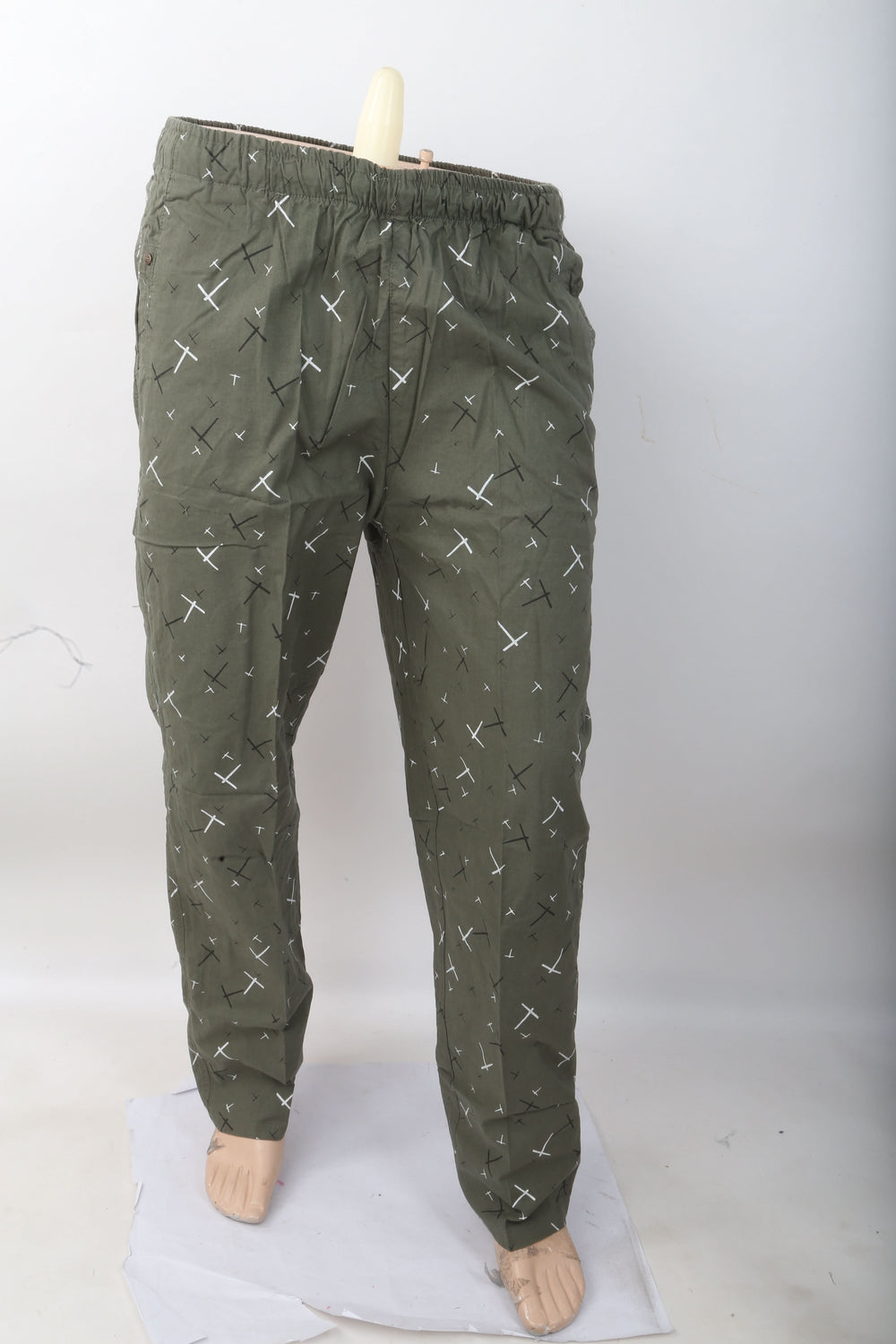 Men's Printed Trouser - Green, Men, Lowers And Sweatpants, Chase Value, Chase Value