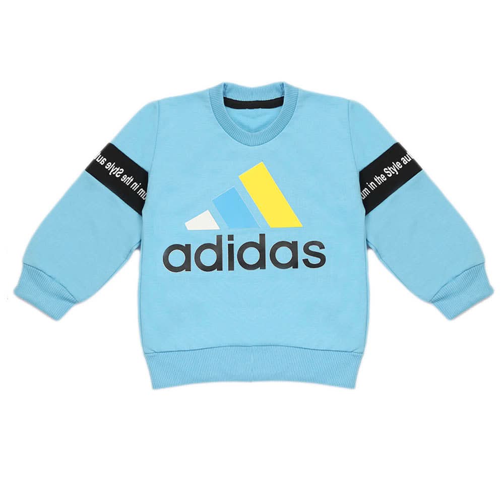 Boys Sweat Shirt - Light Blue, Boys Hoodies & Sweat Shirts, Chase Value, Chase Value