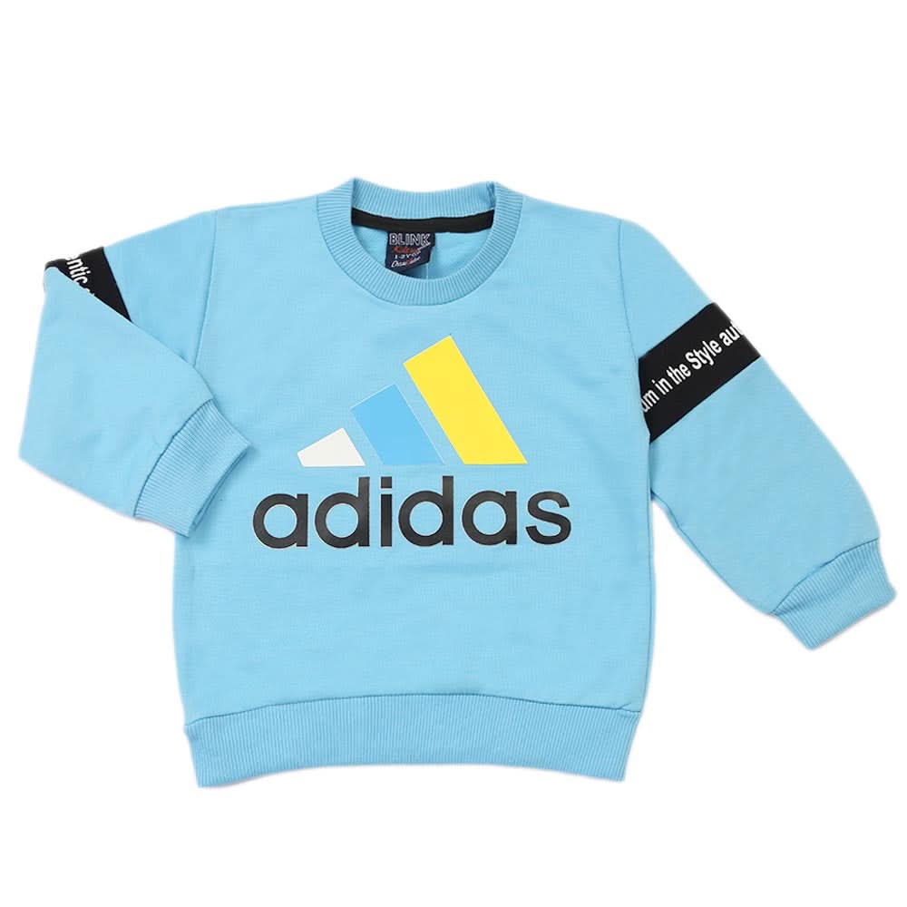Boys Sweat Shirt - Light Blue, Boys Hoodies & Sweat Shirts, Chase Value, Chase Value