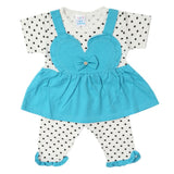 Newborn Girls Half Sleeves Suit - Blue, Kids, Newborn Girls Sets And Suits, Chase Value, Chase Value