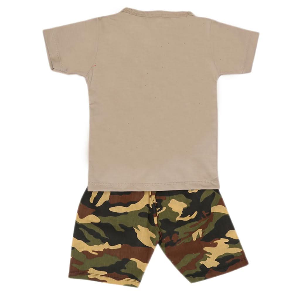 Boys Half Sleeves Suit - Grey, Kids, Boys Sets And Suits, Chase Value, Chase Value