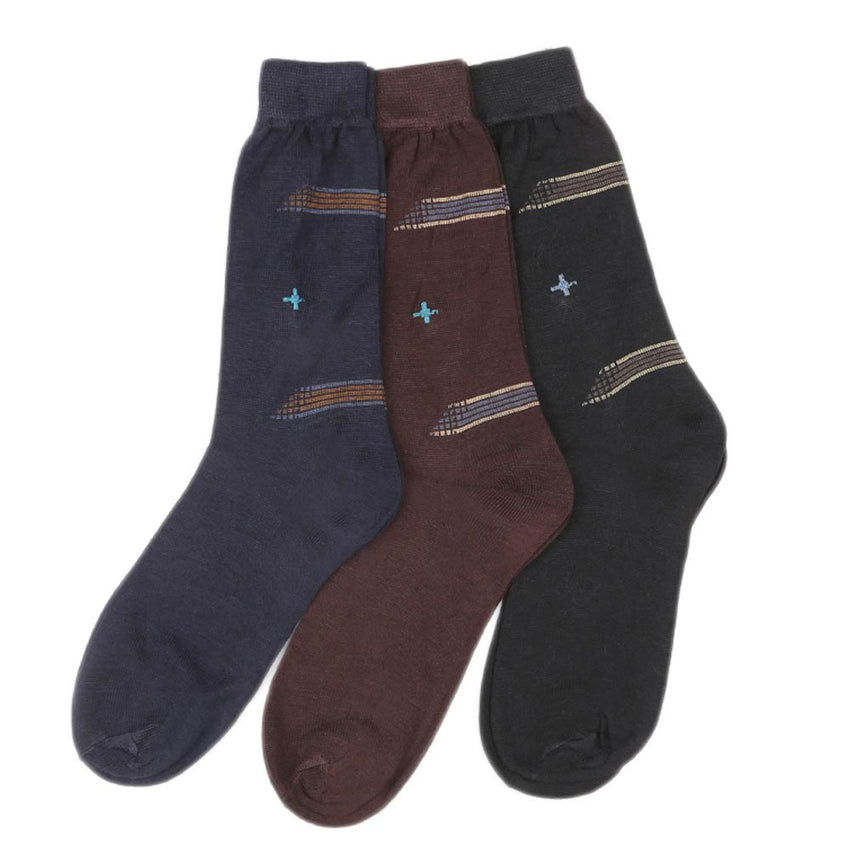 Men's Socks Pack Of 3 - Multi, Men, Mens Socks, Chase Value, Chase Value